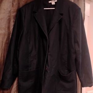 Nygard women's jacket dark blue denim look